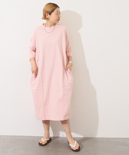 JOURNAL STANDARD LUXE(ジャーナルスタンダード ラックス)の「《追加2》クラシックテンジク スタンダードクルーネックワンピース(ワンピース・レディース・ブラック/ピンク系その他・SMALL/MEDIUM)」の14枚目の写真