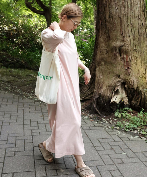 追加2》クラシックテンジク スタンダードクルーネックワンピース