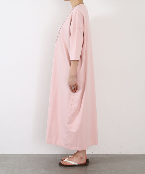 journal standard luxe SUNDAY プリントT-ワンピース SUNDAY プリントT-ワンピース（ワンピース）｜journal standard