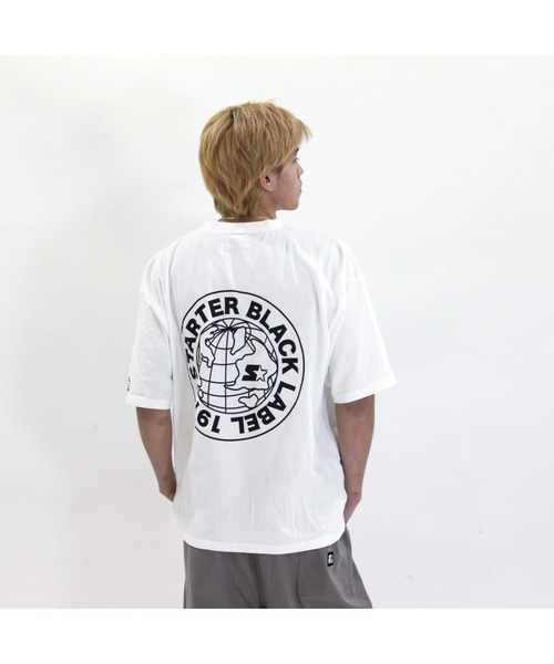 STARTER(スターター)の「ピグメント加工 天竺プリント半TEE(Tシャツ/カットソー・メンズ・ホワイト/グリーン/スミクロ/ベージュ・M/XL/L)」の8枚目の写真