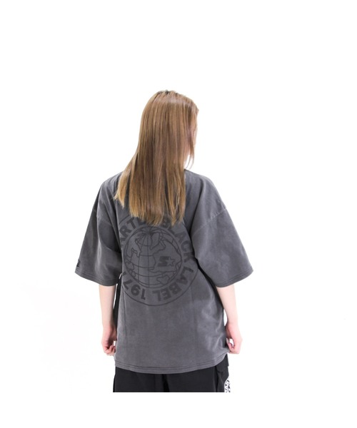 STARTER(スターター)の「ピグメント加工 天竺プリント半TEE(Tシャツ/カットソー・メンズ・ホワイト/グリーン/スミクロ/ベージュ・M/XL/L)」の15枚目の写真