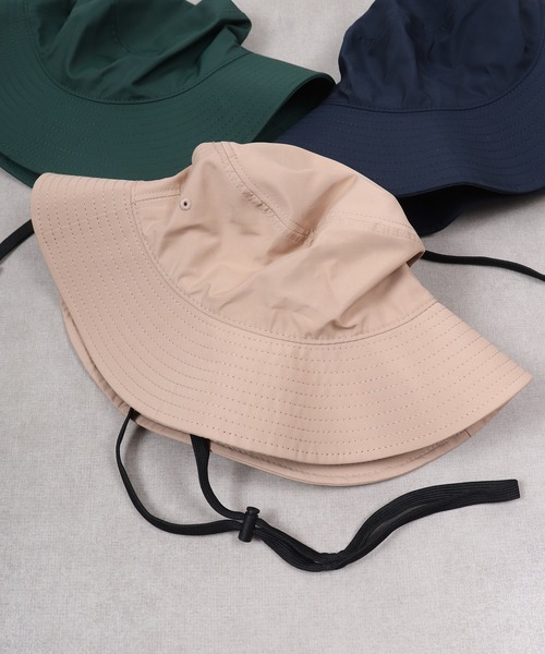 FUNALIVE（ファンアライブ）の「ブロードアウトドアハット（ハット・メンズ・グレー/ブラック/ベージュ/パープル/ネイビー/グリーン・60/62）」の3枚目の写真