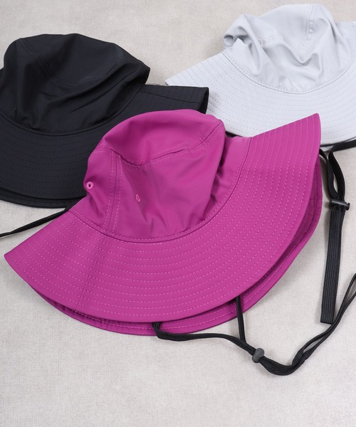 FUNALIVE（ファンアライブ）の「ブロードアウトドアハット（ハット・メンズ・グレー/ブラック/ベージュ/パープル/ネイビー/グリーン・60/62）」の6枚目の写真