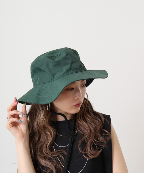 FUNALIVE（ファンアライブ）の「ブロードアウトドアハット（ハット・メンズ・グレー/ブラック/ベージュ/パープル/ネイビー/グリーン・60/62）」の4枚目の写真