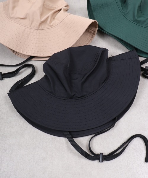 FUNALIVE（ファンアライブ）の「ブロードアウトドアハット（ハット・メンズ・グレー/ブラック/ベージュ/パープル/ネイビー/グリーン・60/62）」の2枚目の写真