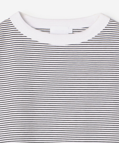 tシャツ handvaerk | 60/2 キャップスリーブTシャツ STRIPE WOMEN レディース handvaerk | 60/2 キャップスリーブTシャツ STRIPE WOMEN（T