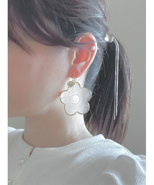 tone(トーン)の「【Agaro】No.410 サージカルステンレス セレモニー(MA)(ピアス(両耳用)・レディース・シルバー/その他/その他3/その他4・FREE)」の16枚目の写真