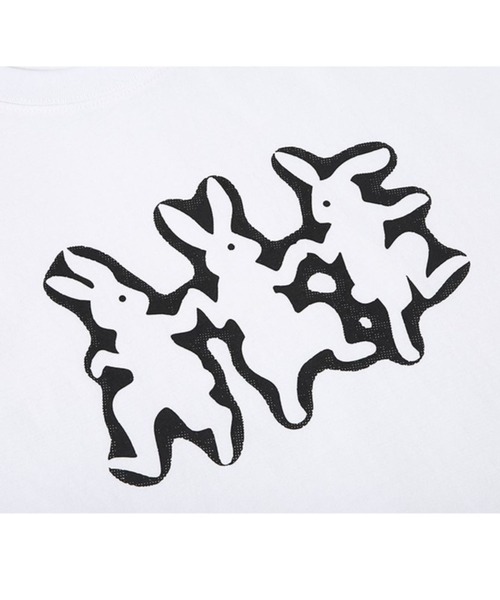 セール】【UNISEX】SLOW ACID／3 RABBIT T 2118247（Tシャツ