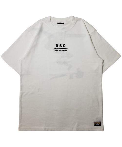 JUNKSOUL(ジャンクソウル)の「RIVER SIDE CULTURE/RSCサーフTRIP TEE MEN (M4)(Tシャツ/カットソー・メンズ・ホワイト/ブラック・MEDIUM/LARGE/X-LARGE)」の2枚目の写真