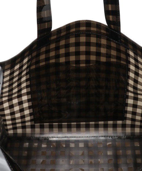 ROPE' PICNIC(ロペピクニック)の「ギンガムチェックビニールトートバッグ(トートバッグ・レディース・ベージュ/ブラック・FREE)」の11枚目の写真