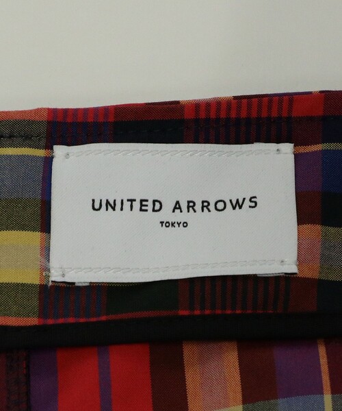 UNITED ARROWS マドラスチェック タイトスカート UNITED ARROWS（ユナイテッドアローズ）の「マドラスチェック