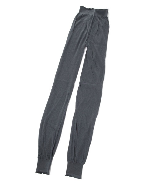 studio CLIP（スタディオクリップ）の「【daily CLIP】ゆるコットンレギンス（レギンス/スパッツ・レディース・ブラック/グレー/その他1/パープル/チャコール/ダークグレー/ブラウン・FREE）」の5枚目の写真