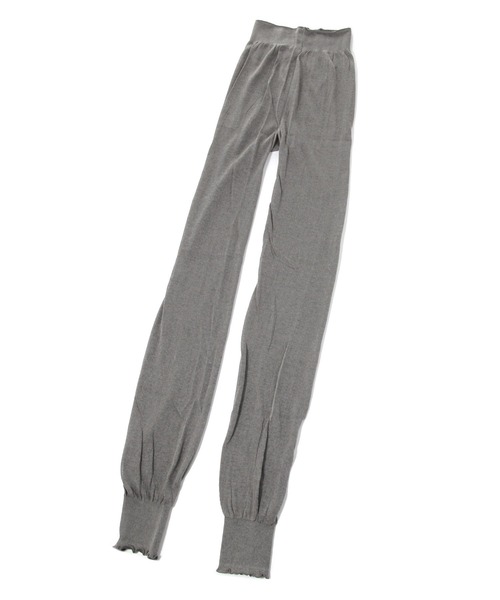 studio CLIP（スタディオクリップ）の「【daily CLIP】ゆるコットンレギンス（レギンス/スパッツ・レディース・ブラック/グレー/その他1/パープル/チャコール/ダークグレー/ブラウン・FREE）」の4枚目の写真