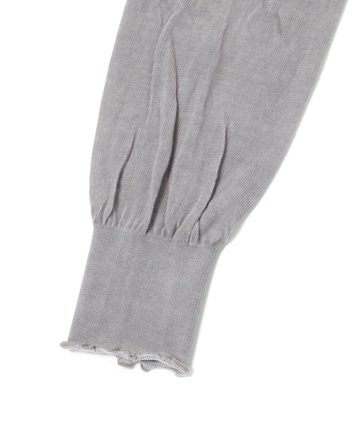 studio CLIP（スタディオクリップ）の「【daily CLIP】ゆるコットンレギンス（レギンス/スパッツ・レディース・ブラック/グレー/その他1/パープル/チャコール/ダークグレー/ブラウン・FREE）」の9枚目の写真