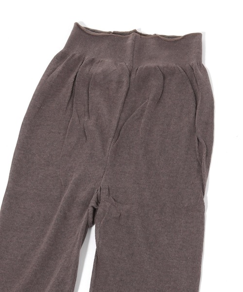 studio CLIP（スタディオクリップ）の「【daily CLIP】ゆるコットンレギンス（レギンス/スパッツ・レディース・ブラック/グレー/その他1/パープル/チャコール/ダークグレー/ブラウン・FREE）」の20枚目の写真