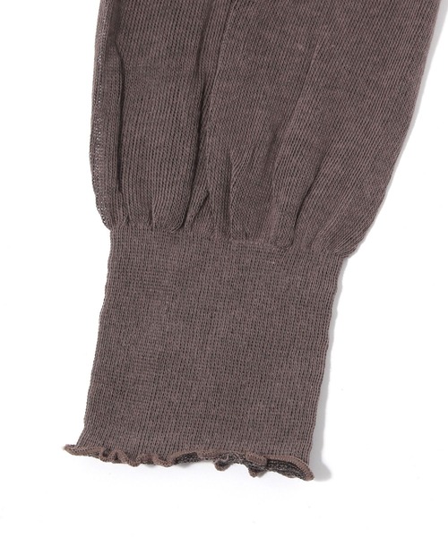 studio CLIP（スタディオクリップ）の「【daily CLIP】ゆるコットンレギンス（レギンス/スパッツ・レディース・ブラック/グレー/その他1/パープル/チャコール/ダークグレー/ブラウン・FREE）」の19枚目の写真