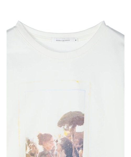 AMERICAN HOLIC(アメリカンホリック)の「Enjoy Photo Tee(Tシャツ/カットソー・レディース・A/B・L/M)」の18枚目の写真