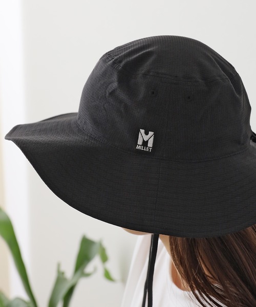 MILLET(ミレー)の「MILLET/ミレー BREATHE MESH HAT ハット(ハット・メンズ・ブラック・L/M)」の1枚目の写真