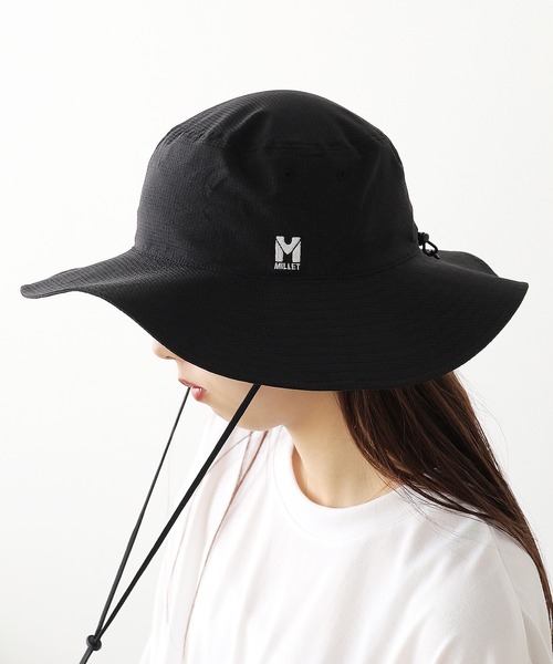 MILLET(ミレー)の「MILLET/ミレー BREATHE MESH HAT ハット(ハット・メンズ・ブラック・L/M)」の7枚目の写真