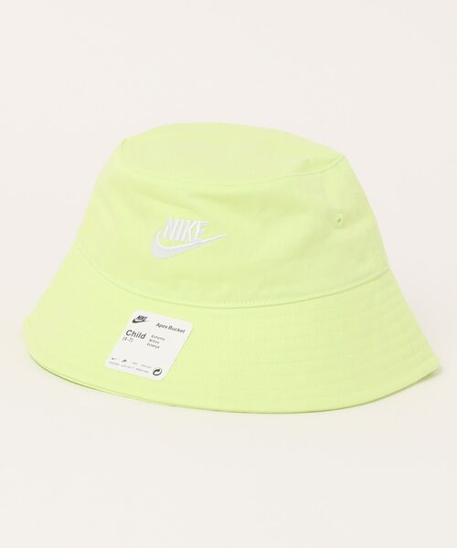 NIKE(ナイキ)の「【NIKE】NAN NIKE FUTURA APEX BUCKET HAT/バケットハット/キッズ(ハット・キッズ・ブルー/ブラック/ピンク/ホワイト/イエロー・FREE)」の2枚目の写真