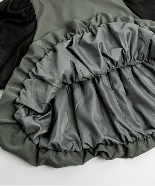 SUGAR BISKET(シュガービスケット)の「シアースリーブペプラムトップス(シャツ/ブラウス・レディース・カーキ/ブラック/ベージュ・フリー)」の18枚目の写真