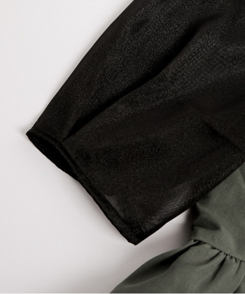 SUGAR BISKET(シュガービスケット)の「シアースリーブペプラムトップス(シャツ/ブラウス・レディース・カーキ/ブラック/ベージュ・フリー)」の21枚目の写真