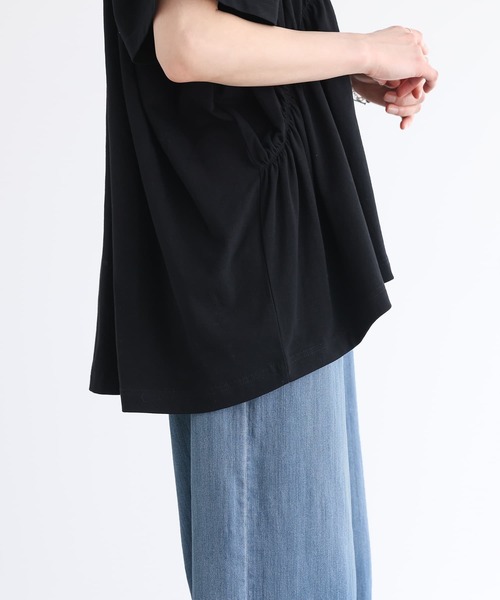 ゴムシャーリングカットソー ゴムシャーリングカットソー』（Tシャツ/カットソー）｜n'OrLABEL