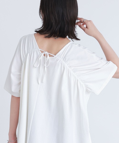 ゴムシャーリングカットソー』（Tシャツ/カットソー）｜n'OrLABEL