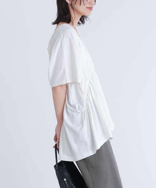 ゴムシャーリングカットソー』（Tシャツ/カットソー）｜n'OrLABEL