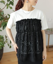 LEPSIM | アソートドッキングT　124105(Tシャツ/カットソー)