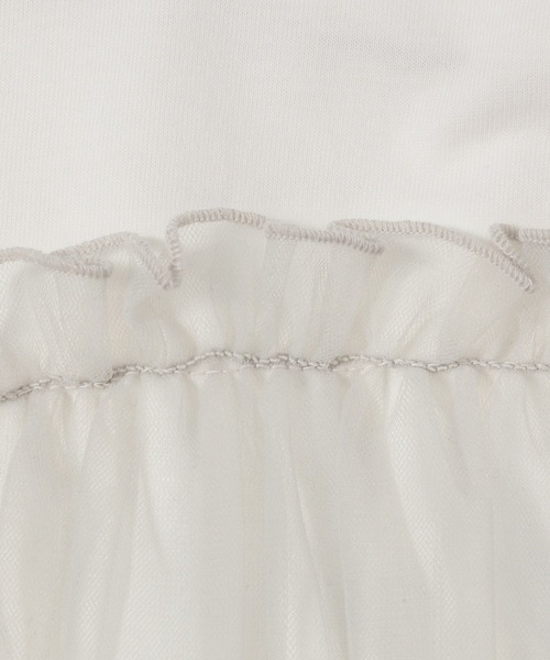 LEPSIM（レプシィム）の「アソートドッキングT　124105（Tシャツ/カットソー・レディース・ブラック/カーキ/ホワイト×ブラック/ライトグレー・FREE）」の6枚目の写真