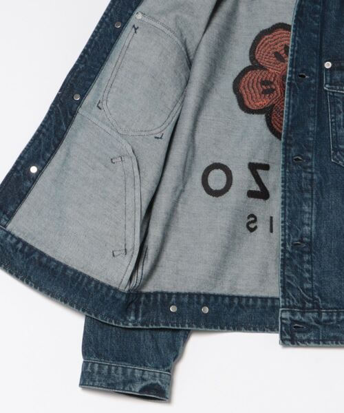 'Boke Flower' オーバーサイズ トラッカー ジャケット（テーラードジャケット）｜KENZO（ケンゾー）