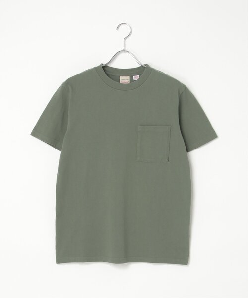 Goodwear(グッドウェア)の「Goodwear グッドウェア ポケ付きTシャツ(Tシャツ/カットソー・メンズ・ブラウン系/ライトピンク/グリーン系・LL/L/S/M)」の10枚目の写真