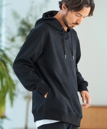 mpa3502-Geometry Jacquard Long Sleeve Hoodie フードパーカー