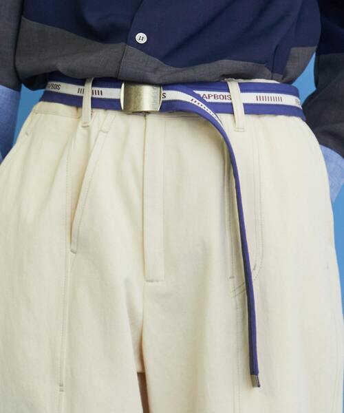 FRAPBOIS（フラボア）の「マーベル（ベルト・レディース・アイボリー/パープル・FREE）」の6枚目の写真