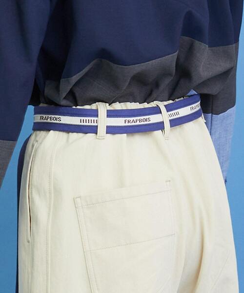 FRAPBOIS（フラボア）の「マーベル（ベルト・レディース・アイボリー/パープル・FREE）」の7枚目の写真