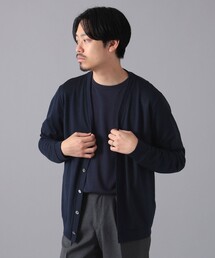 SLOANE（スローン）の「SLOANE × International Gallery BEAMS / 別注 ウール天竺 Vネック カーディガン（カーディガン/ボレロ）」