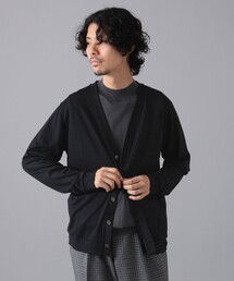 SLOANE（スローン）の「SLOANE × International Gallery BEAMS / 別注 ウール天竺 Vネック カーディガン（カーディガン/ボレロ）」