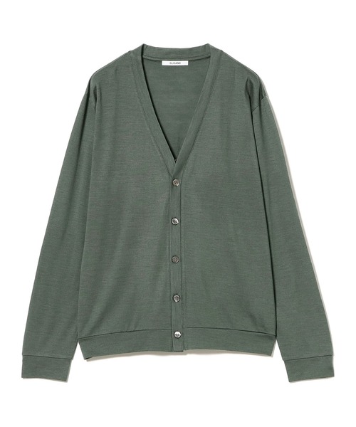 SLOANE（スローン）の「SLOANE × International Gallery BEAMS / 別注 ウール天竺 Vネック カーディガン（カーディガン/ボレロ・メンズ・ブラック/パープル/ネイビー/オレンジ/チャコールグレー/グリーン系その他2・4/3/5）」の12枚目の写真