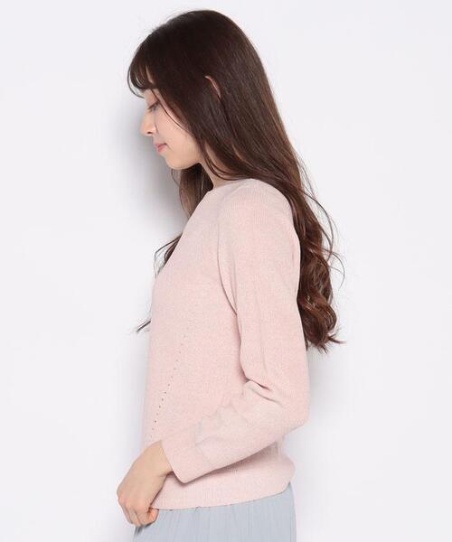 Leilian（レリアン）の「クルーネック長袖ニット（ニット/セーター・レディース・エメラルド・11/13/9）」の16枚目の写真