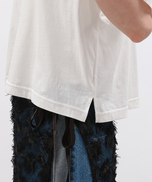 LAKOLE(ラコレ)の「シンプルロゴT / 136058(Tシャツ/カットソー・レディース・ベージュ/オフホワイト/チャコール・MEDIUM/SMALL)」の22枚目の写真