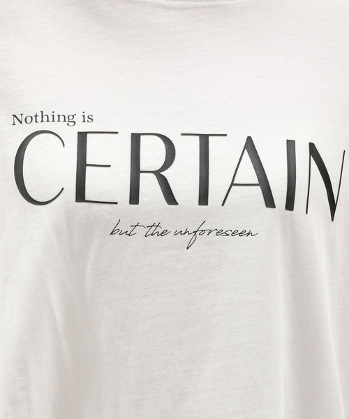 LAKOLE(ラコレ)の「シンプルロゴT / 136058(Tシャツ/カットソー・レディース・ベージュ/オフホワイト/チャコール・MEDIUM/SMALL)」の20枚目の写真