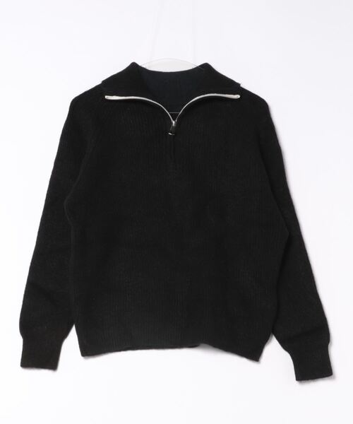 セール】ハーフジップラグランニット（ニット/セーター）｜LADY LIKE