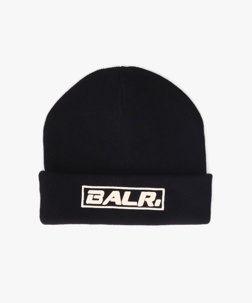 OVERRIDE（オーバーライド）の「BALR. The Club Beanie / ボーラー（ニットキャップ/ビーニー・メンズ・ブラック・ONE SIZE）」の2枚目の写真