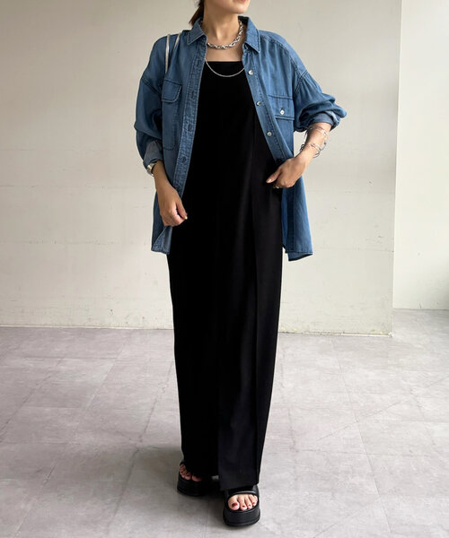 SHENERY(シーナリー)の「テンセルデニムシャツ(シャツ/ブラウス・レディース・ブルー・FREE)」の17枚目の写真