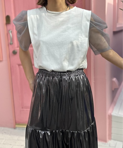 オフホワイト
model:154cm 着用サイズ:FREE