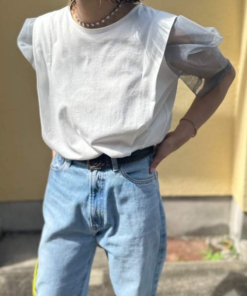 オフホワイト
model:154cm 着用サイズ:FREE