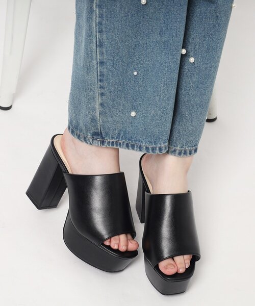 cs T&P（シーエスティーアンドピー）の「厚底1枚甲サンダル（サンダル・レディース・アイボリー/ブラック・S/M/L/LL）」の20枚目の写真