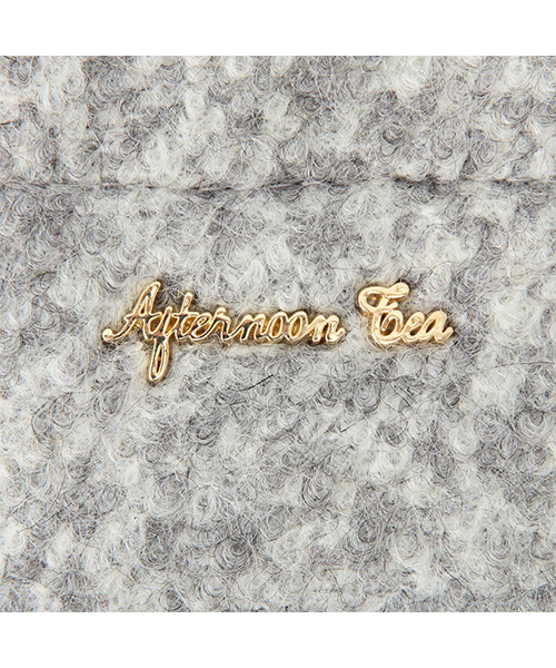 Afternoon Tea（アフタヌーンティー）の「DK64 ツイードミニトートバッグ（トートバッグ・レディース・ベージュ/ライトグレー/レッド・ONE SIZE）」の4枚目の写真