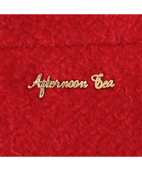 Afternoon Tea（アフタヌーンティー）の「DK64 ツイードミニトートバッグ（トートバッグ・レディース・ベージュ/ライトグレー/レッド・ONE SIZE）」の8枚目の写真